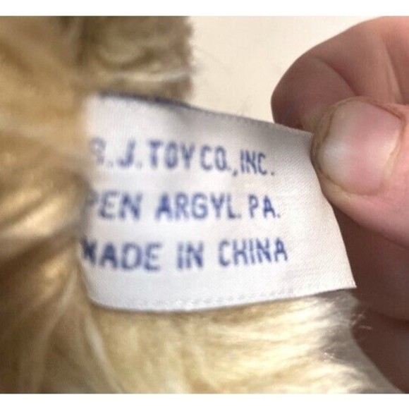 Vintage  B.J. Toy Co Cocker Spaniel Stuffed Animal Small P5 - Picture 3 of 3